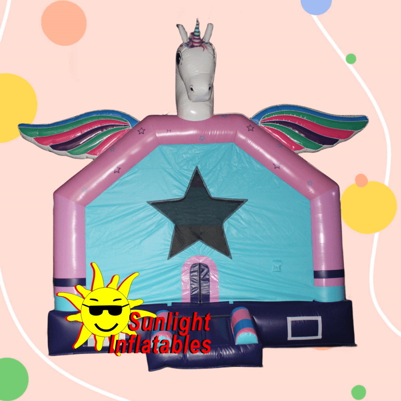 15ft x 15ft Unicorn Jumping Bed