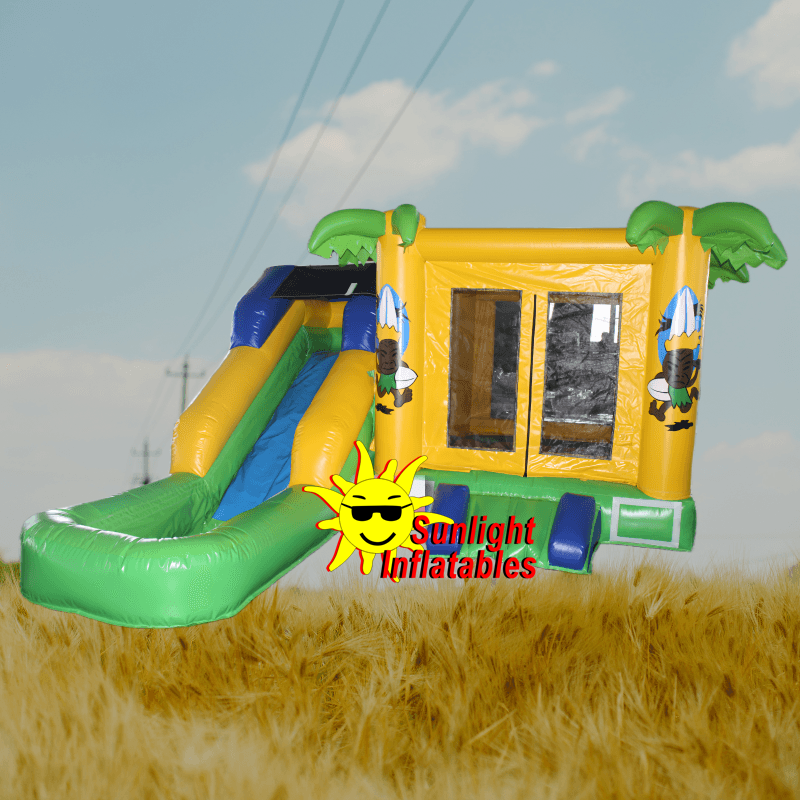 Small Pond Jumping Bed Slide
