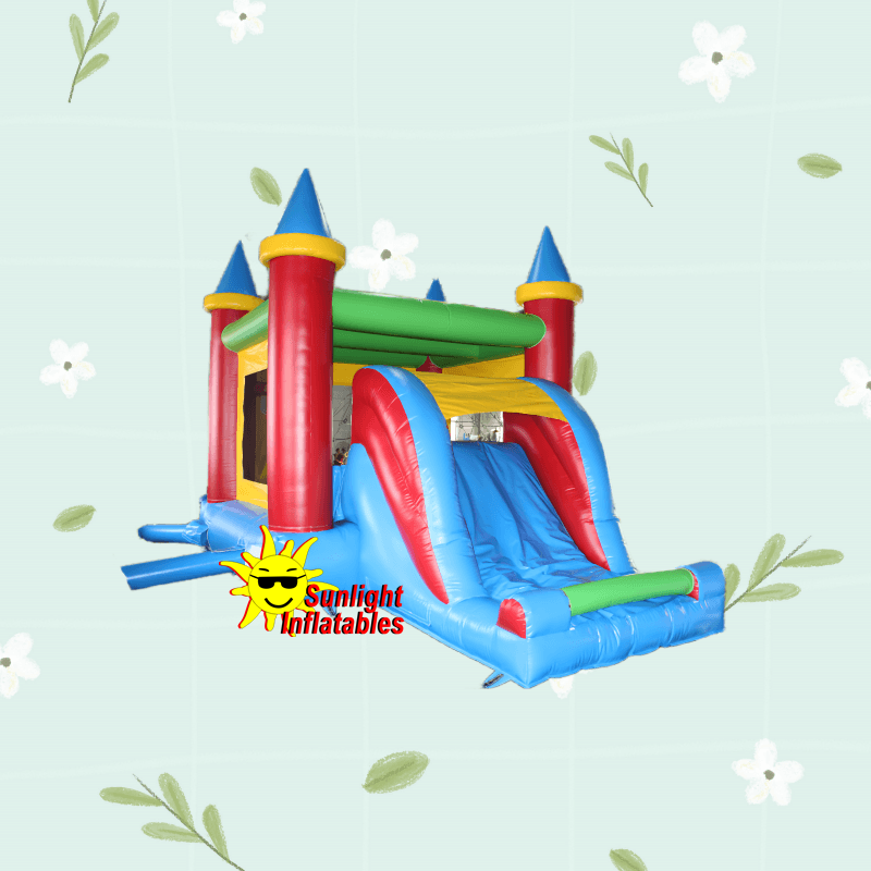 20ft x 15ft Colorful Jumping Bed Slide