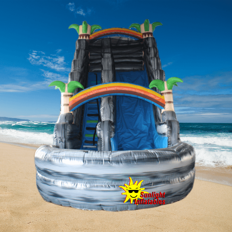 20ft Rainbow Arch Water Slide