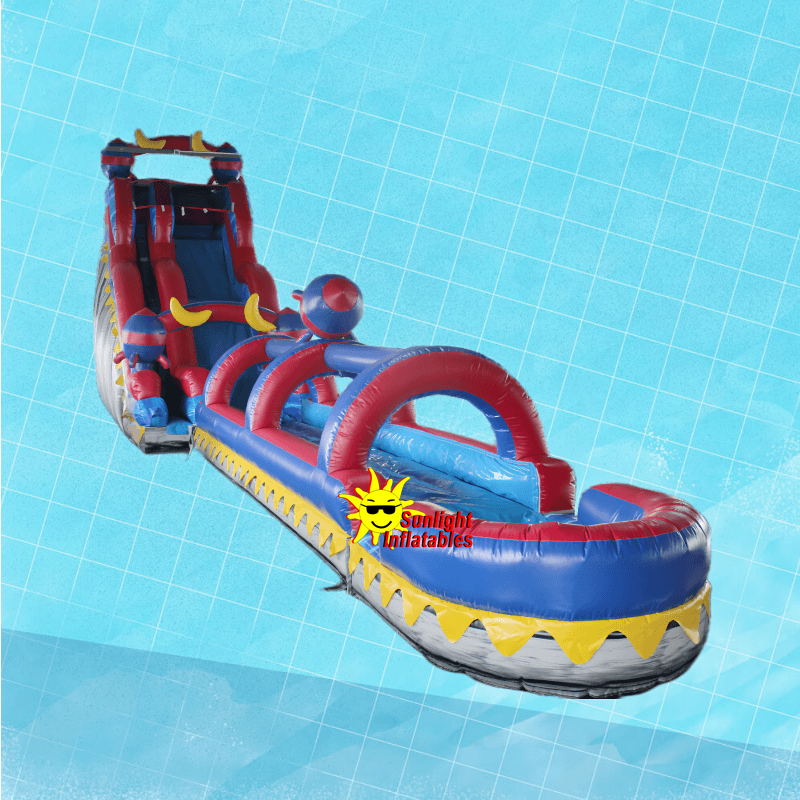 24ft Rocket Slip Water Slide