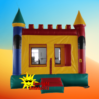 13ft Colorful Castle Jumping Bed
