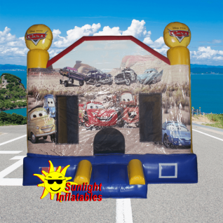 13ft Cars Bouncy Castle