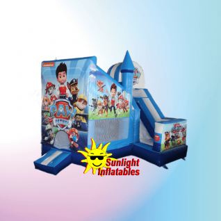 5m x 5m Paw Patrol Jumping Bed Slide
