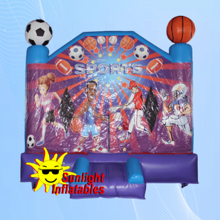 13ft Sport Balls Bouncy Castle