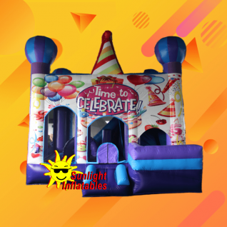 5m x 5m Birthday Jumping Bed Slide
