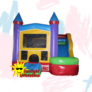 15ft x 15ft Colorful Bouncy Castle
