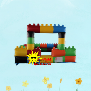 15ft x 15ft Lego Fence
