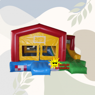 13ft Pointed Shape Jumping Bed Slide