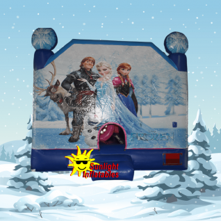 20ft x 15ft Frozen Jumping Bed Slide