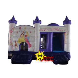 5m x 5m Princess Jumping Bed Slide