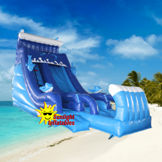 18ft Dolphin Water Slide