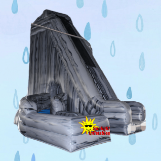 27ft Marble Grey Storm Water Slide