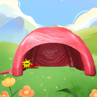 23ft x 23ft Red Stitching Tent